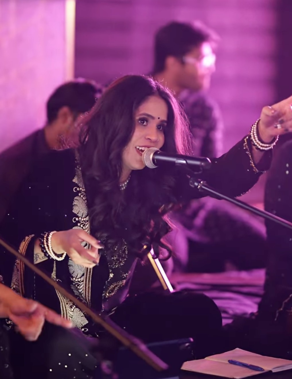 Vandana performing live