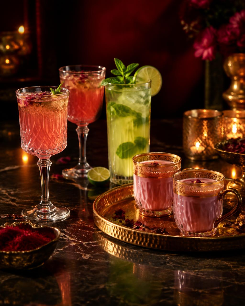 Mocktails and Kashmiri chai